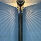 Vintage granite floor lamp
