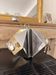 Vintage Space Age Chrome Metal Suspension Chandelier Sciolari