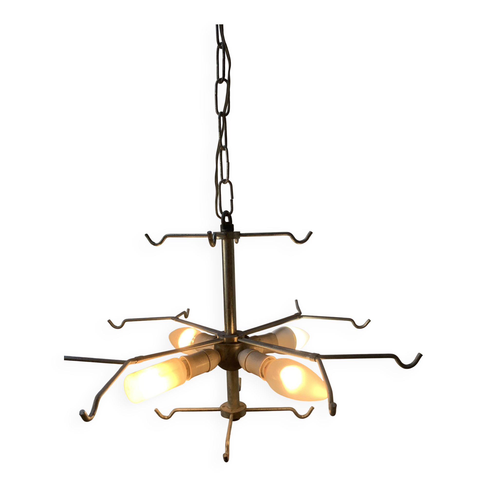 Blown glass chandelier from Murano