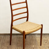 Chairs by Niels O. Møller for J.L. Moller, Model 82,Denmark, 1950s