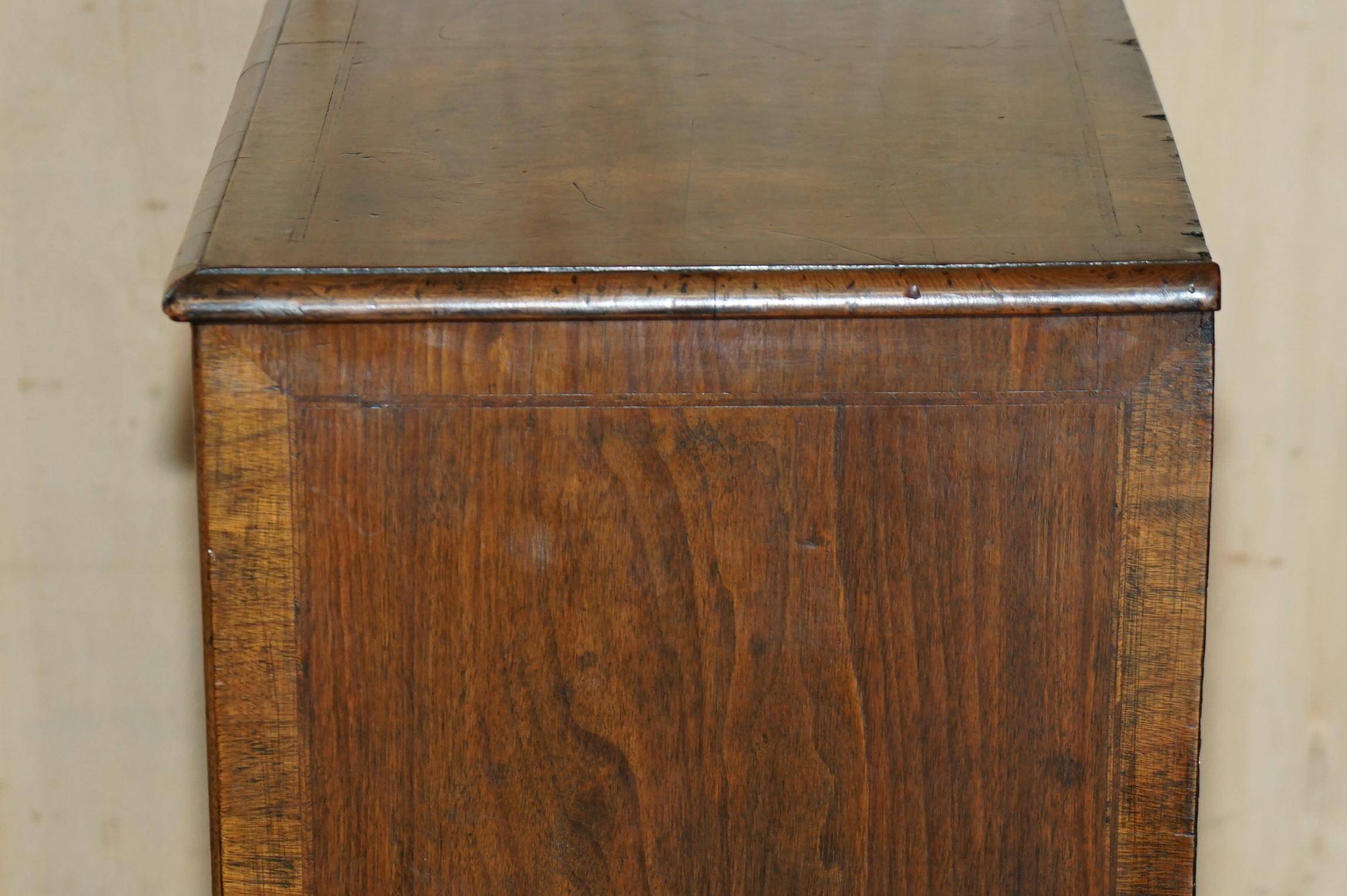 Burr Walnut Commode George III circa 1760