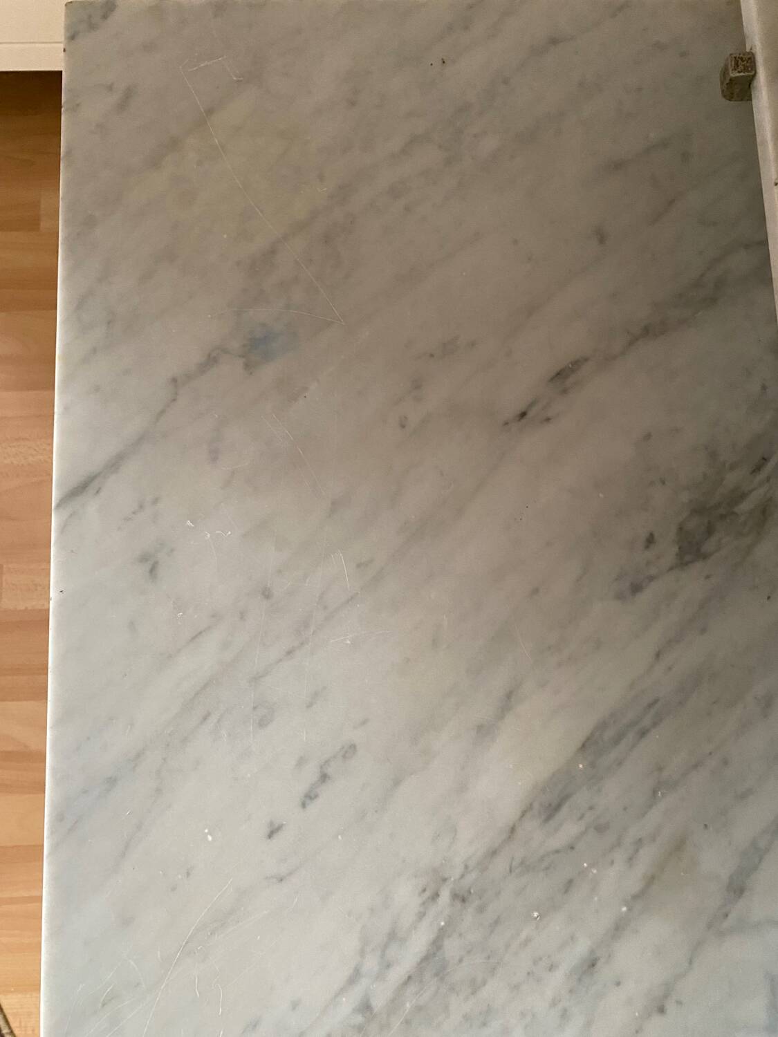 Old art deco wooden dressing table