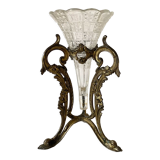 Art nouveau cornet vase