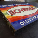 Plate enamelled novemail