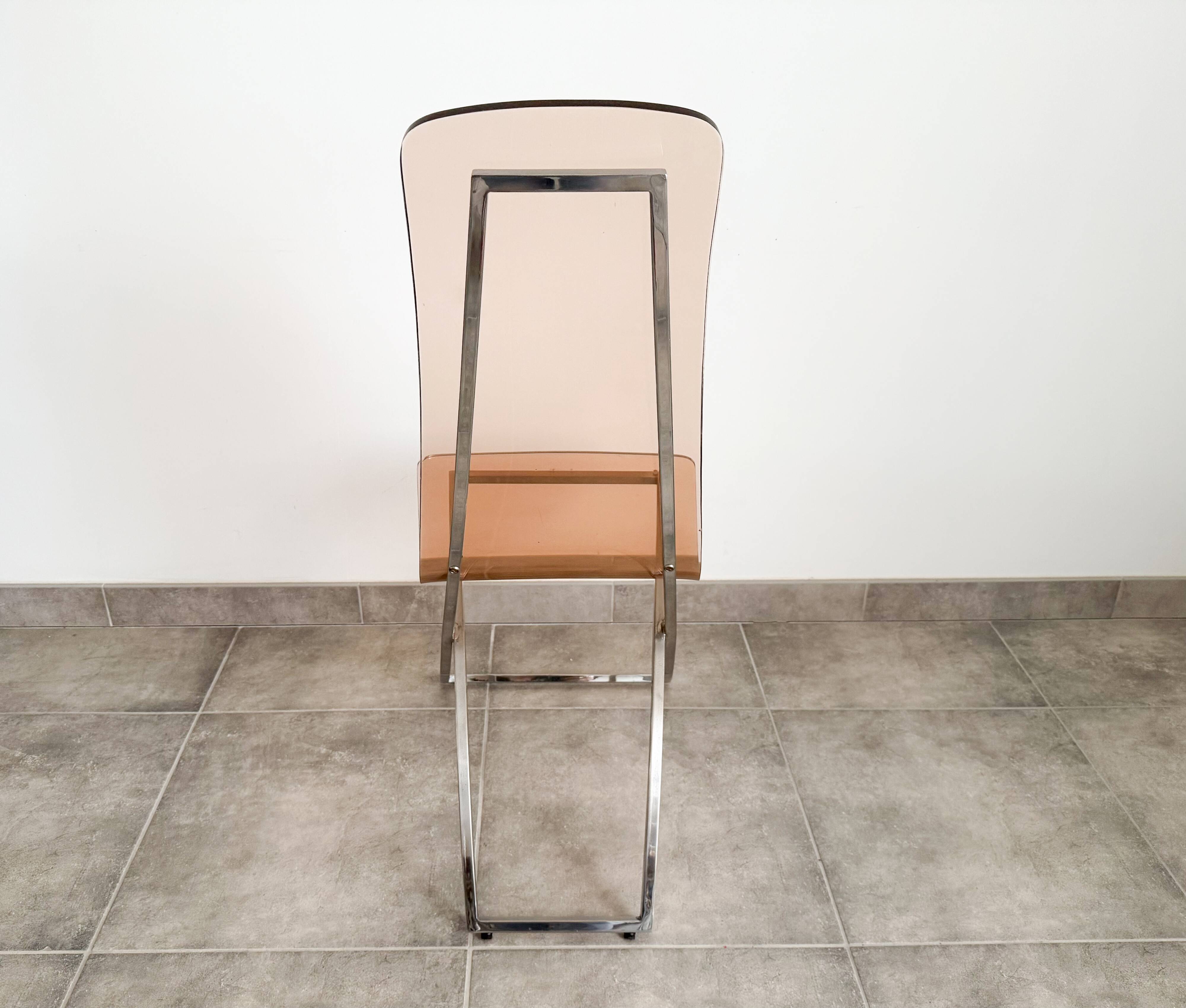 Suite de 6 chaises CH4 d'Edmond Vernassa  , circa 1970'
