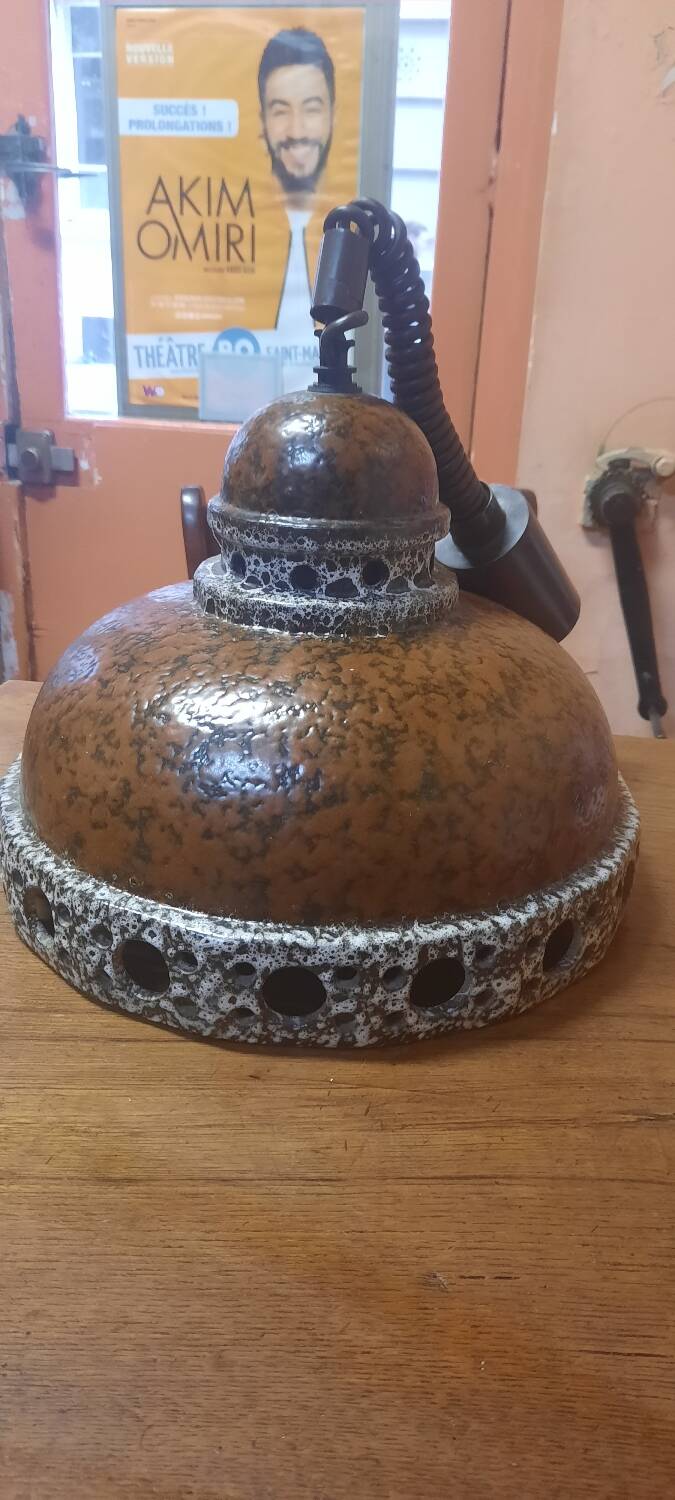Vintage ceramic pendant light