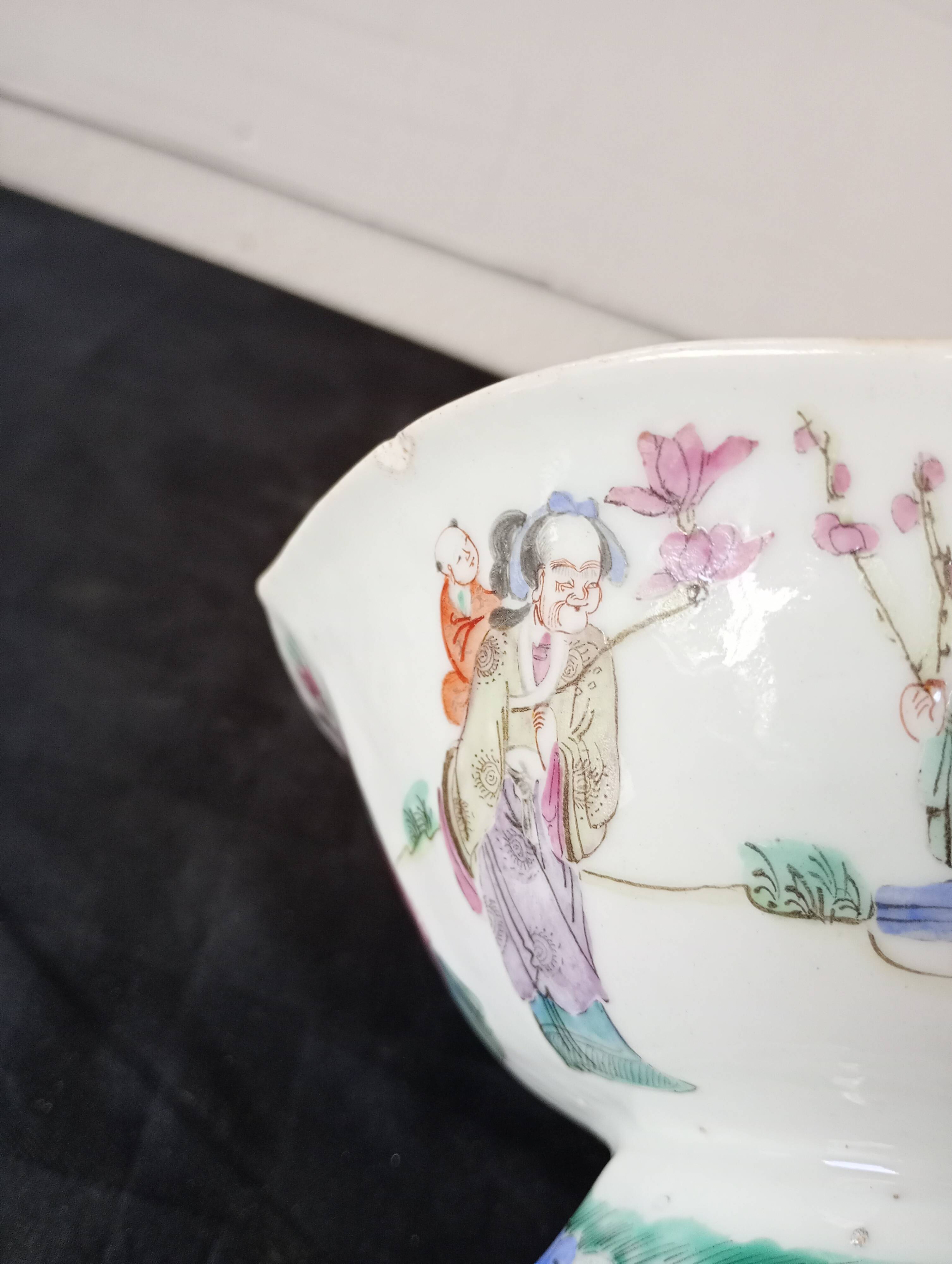 porcelain cup from Canton China