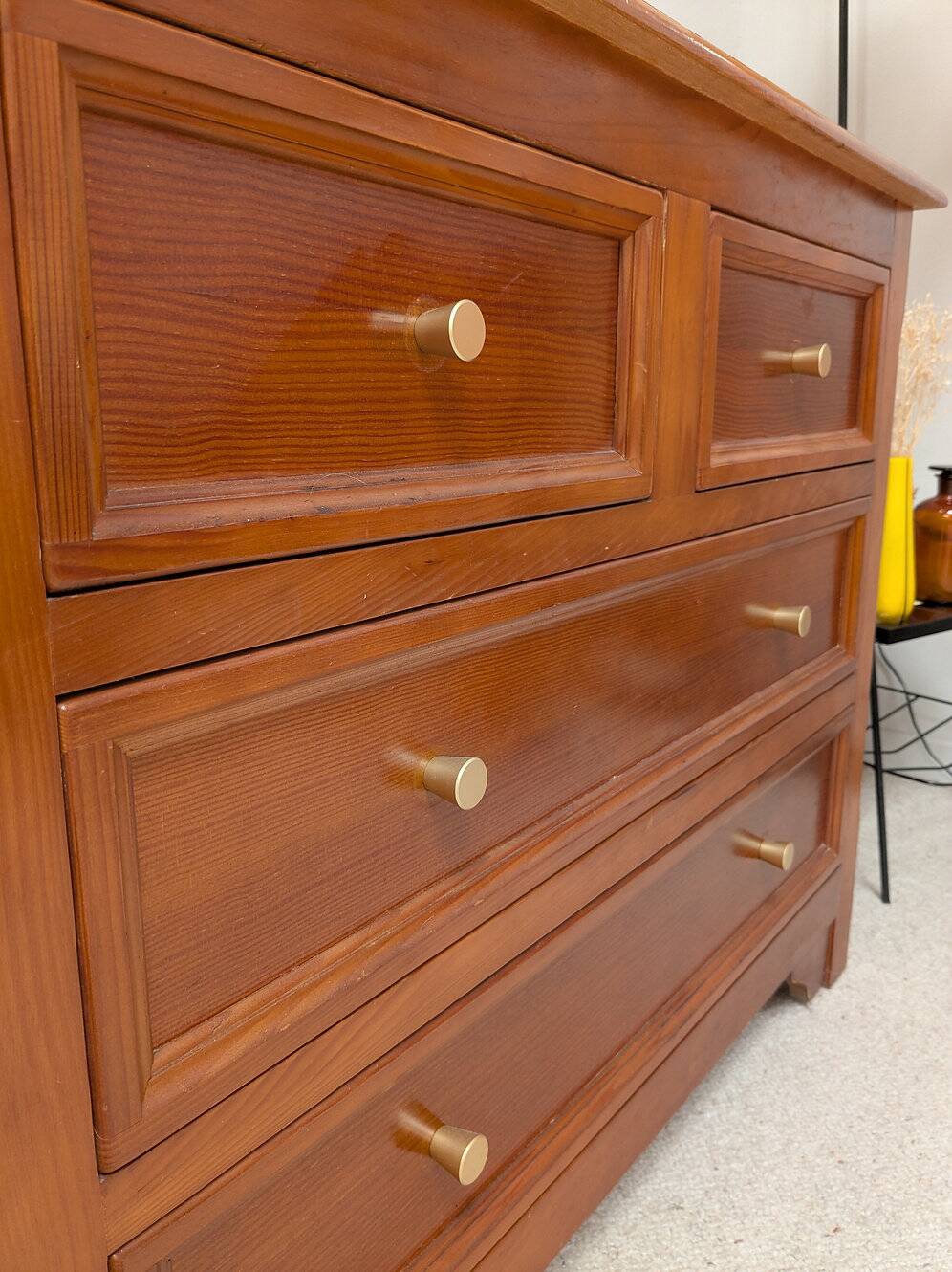 Commode en bois, années 80
