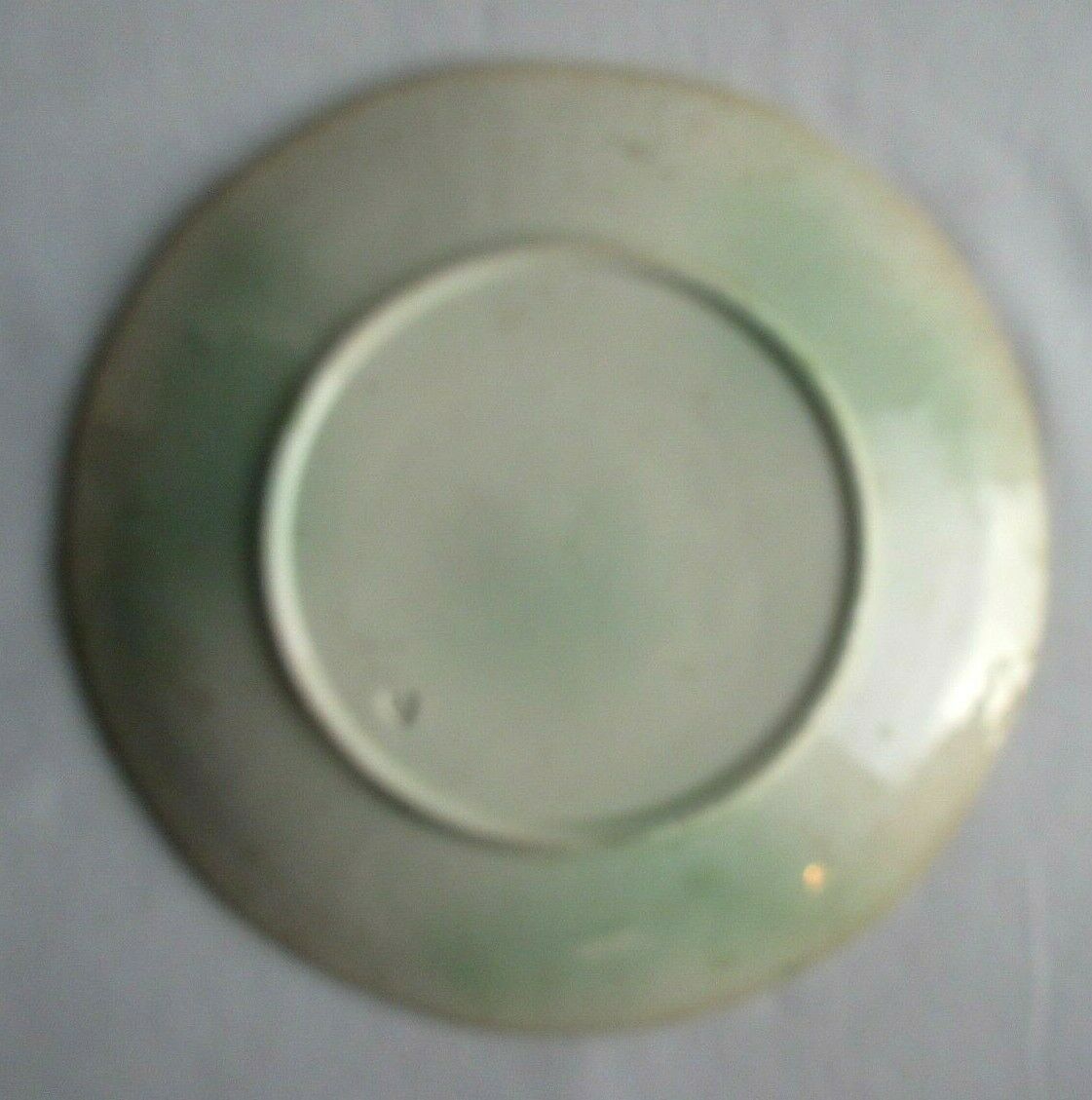 Art Nouveau dabbling plate, Production Onnaing: Pink freesias