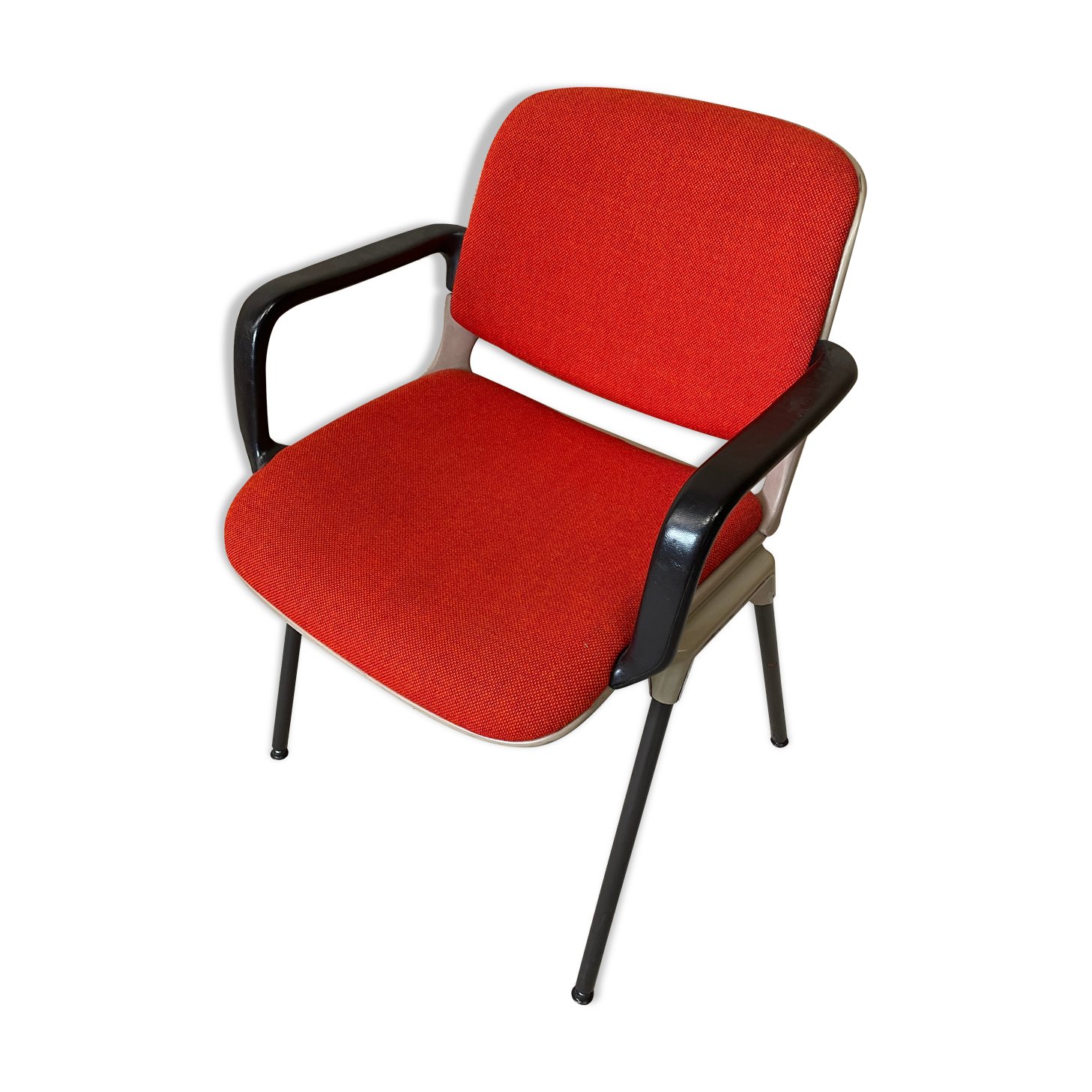 Armchair with armrests 70's Comforto
