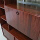 Room divider in rosewood of the 70s