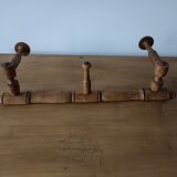 Patère en bois