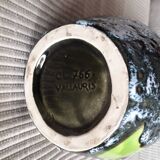 Very original vintage vase Vallauris