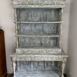 Walnut dresser, 19th century.