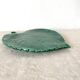 Vintage ceramic leaf dish