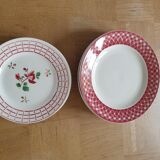 Digoin sarreguemines flat plate composition