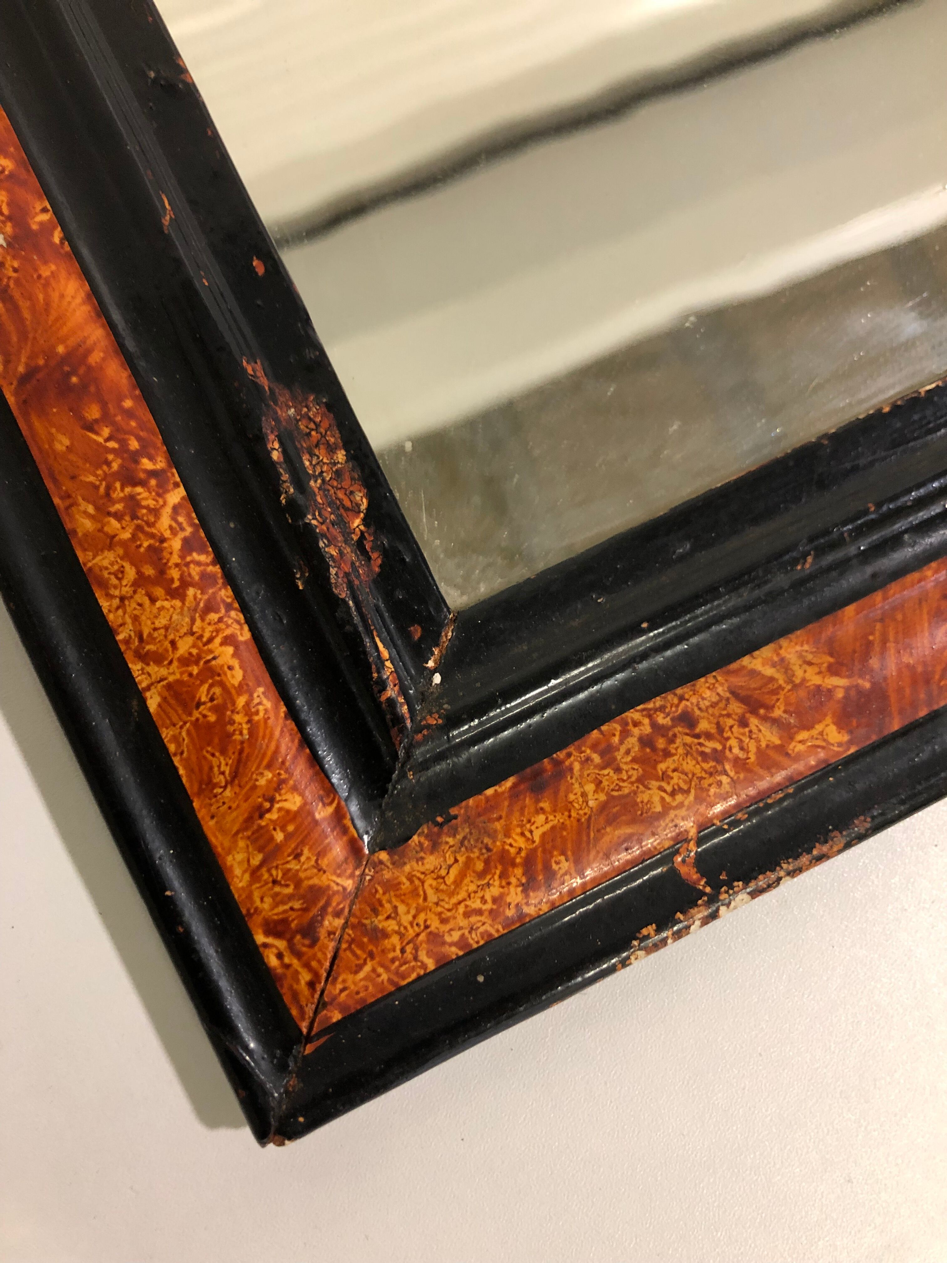 Louis Philippe mirror in french stucco