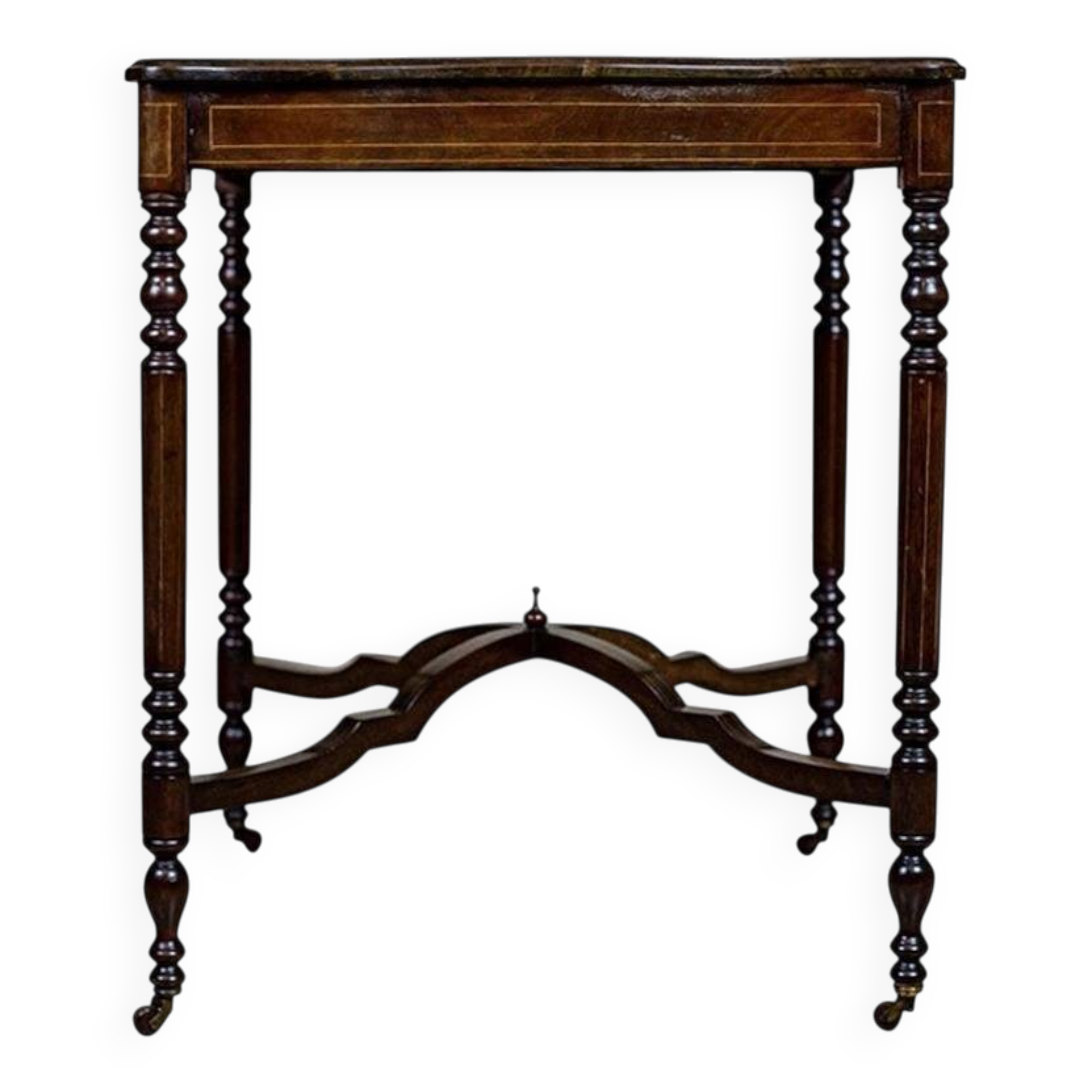 19th Century Inlaid Coffee Table, 1890s