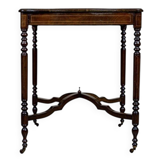 19th Century Inlaid Coffee Table, 1890s