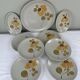 Hand-painted stoneware service