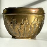 Cache-pot déco florale art nouveau
