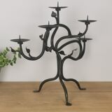 Vintage brutalist chandelier