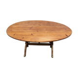 Vigneron table oval table swivel tray