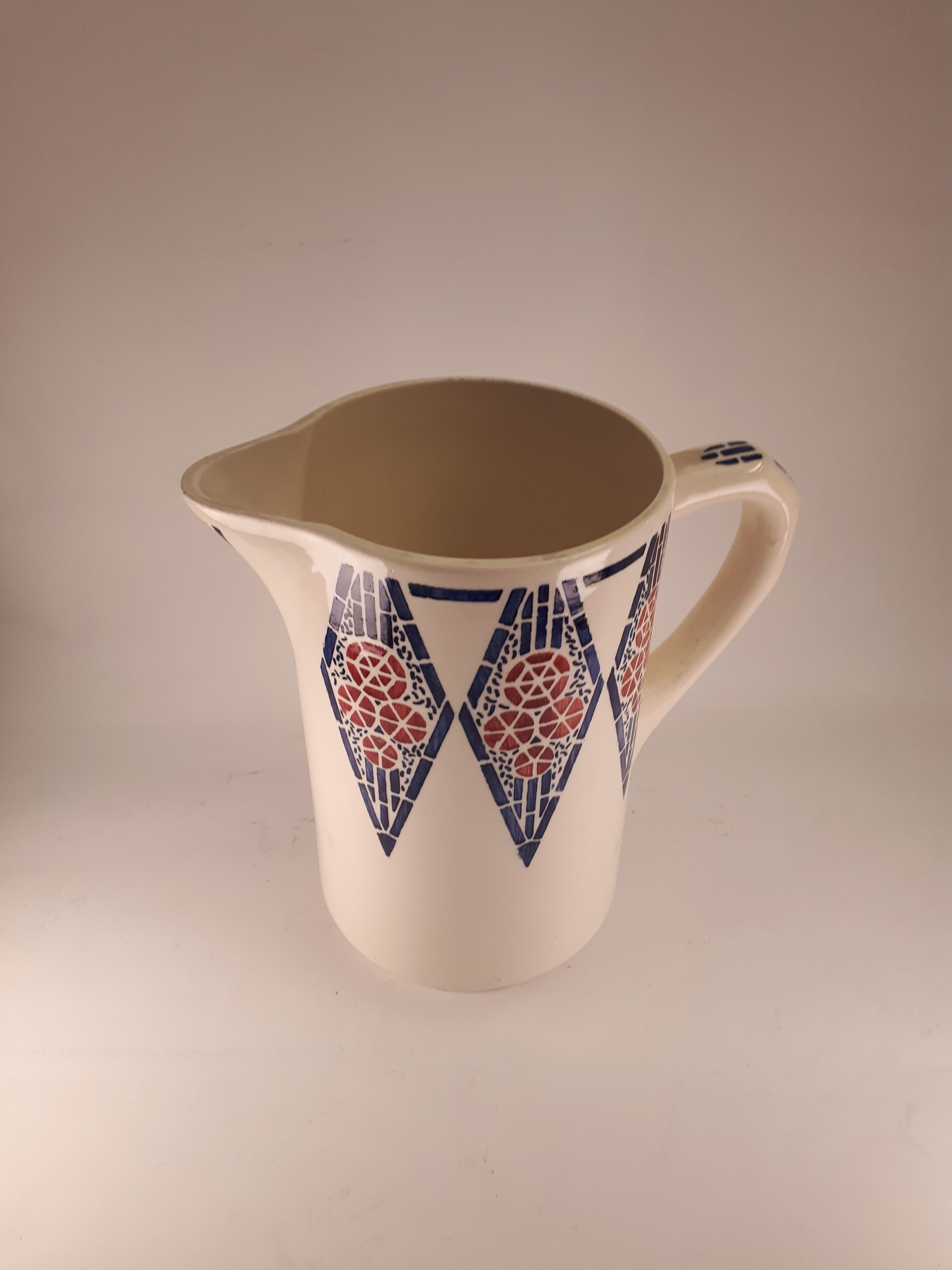 Pitcher art deco 1930 Choisy the King
