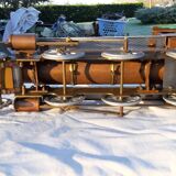 Locomotive copper red