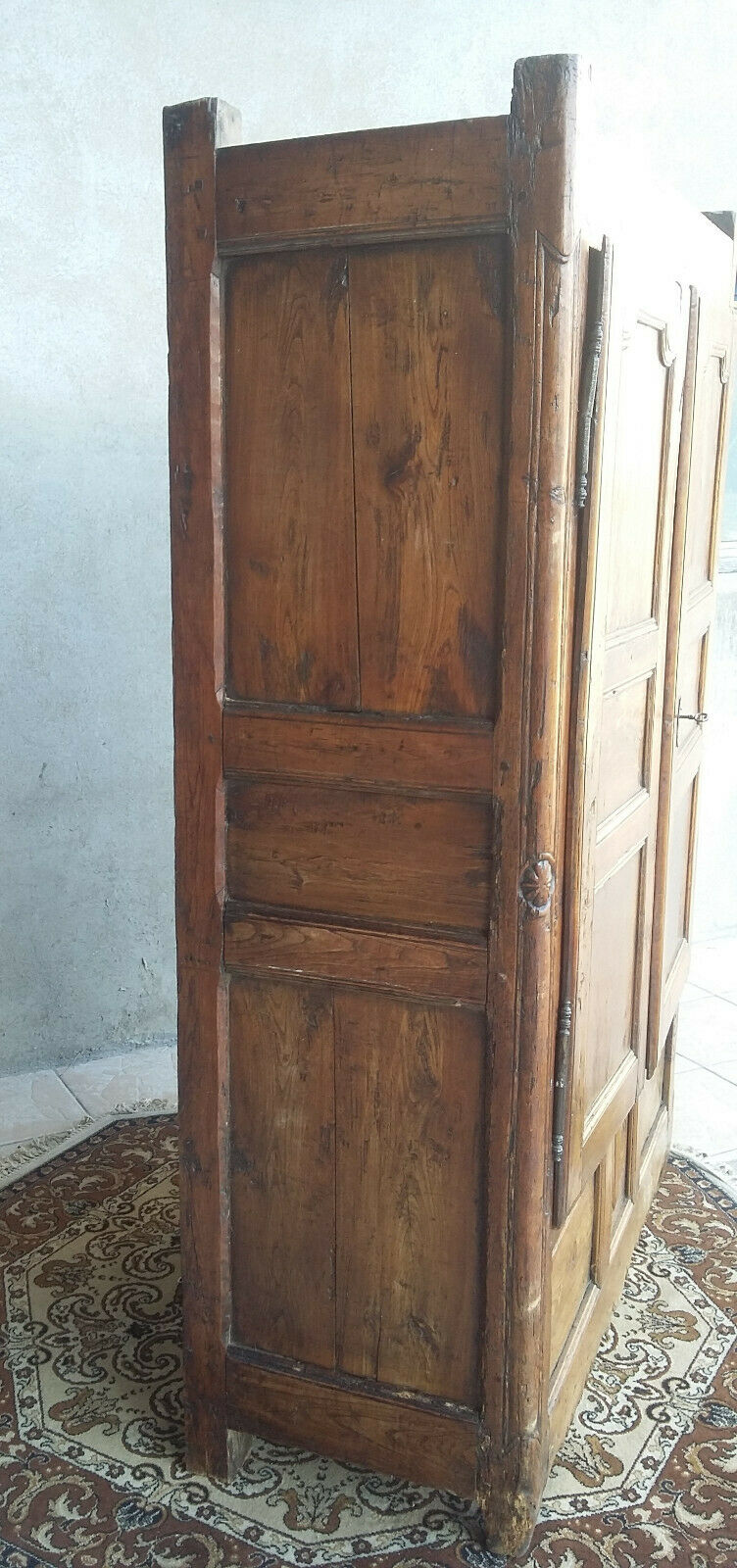 18th-century larch Savoyard wardrobe