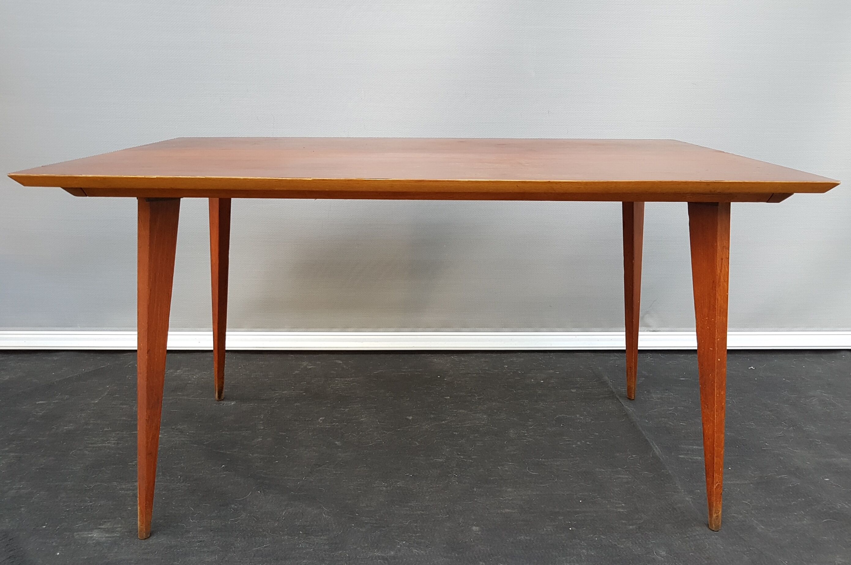 Scandinavian expandable table in teak, 1950