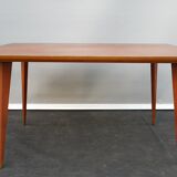 Scandinavian expandable table in teak, 1950