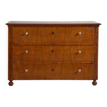 Antique Biedermeier chest of drawers (circa 1850)