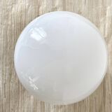 Art Deco opaline ball ceiling light