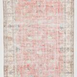 7x10 Dusty Red Persian Area Rug, 205x322Cm