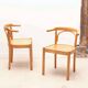 Chaise bistrot vintage teinte hêtre