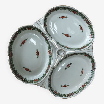 Plat mendiant porcelaine