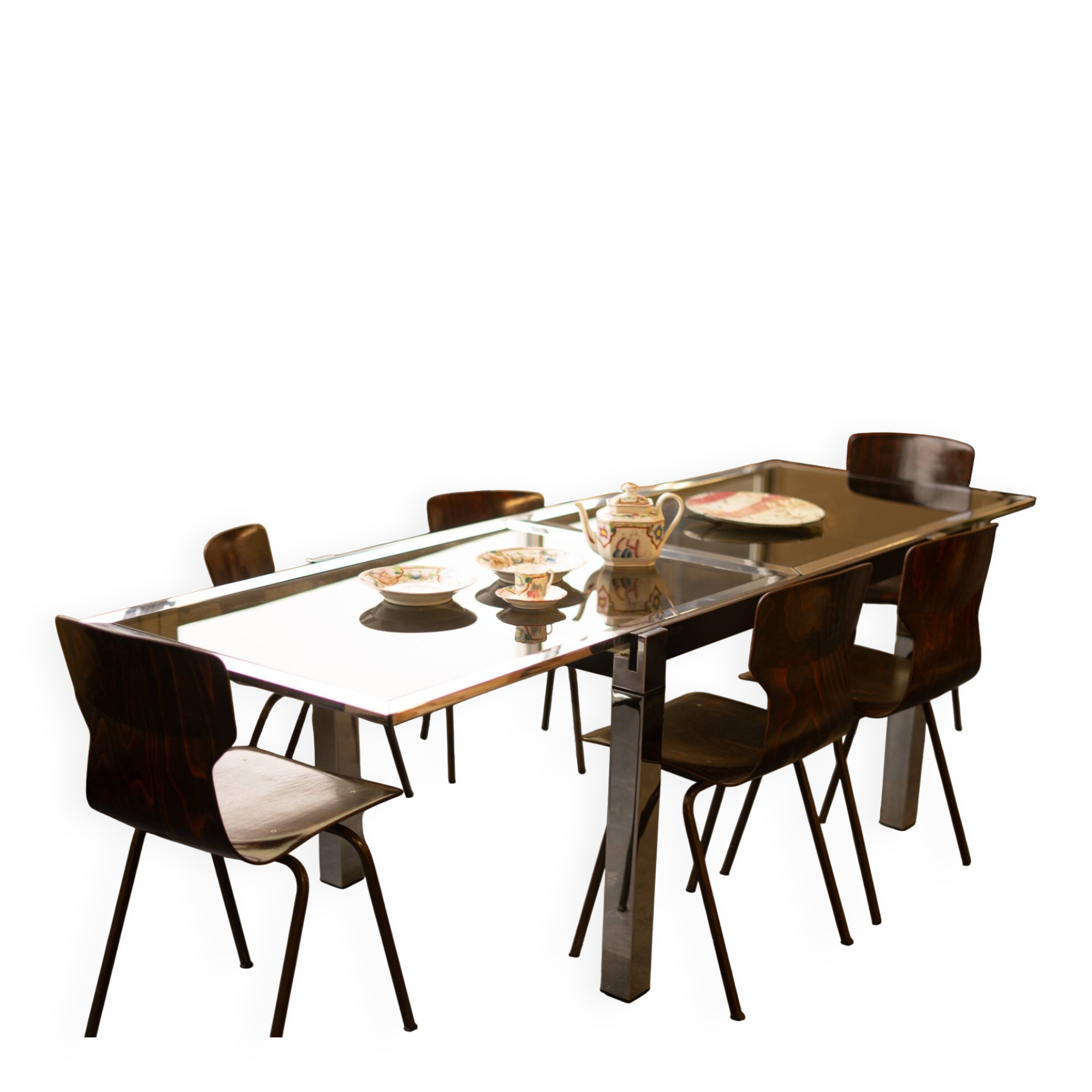 La metal furniture furniture paderno d. milan 1970