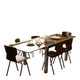 La metal furniture furniture paderno d. milan 1970