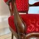 Fauteuil Cabriolet Style Louis XV, circa 1850
