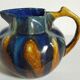 Art nouveau pitcher enamelled earth early twentieth century