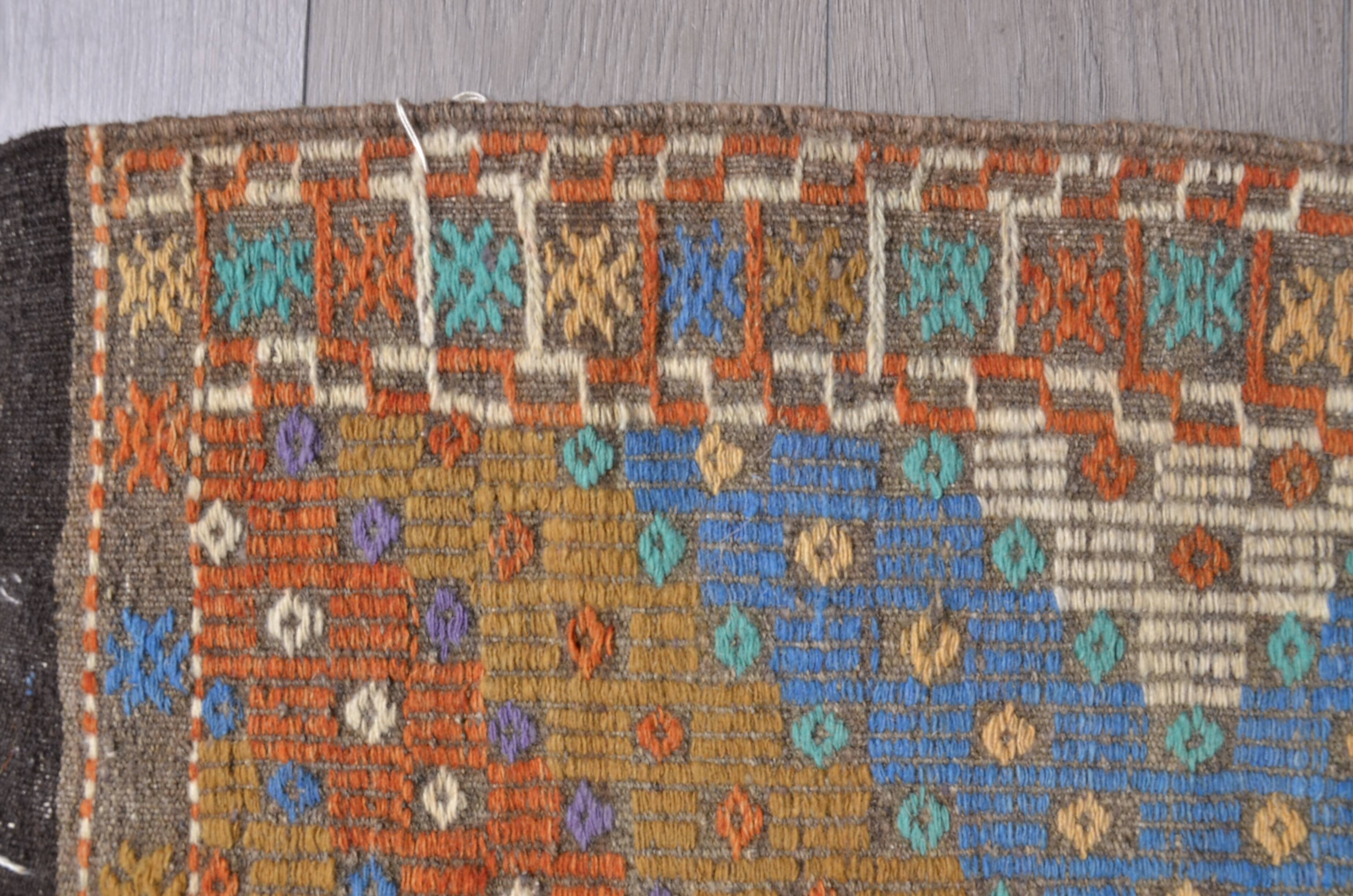 Oushak Anatolian Vintage Kilim Rug sku 1879