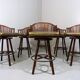 Elinor McGuire bar stools Hans Kaufeld 1960s