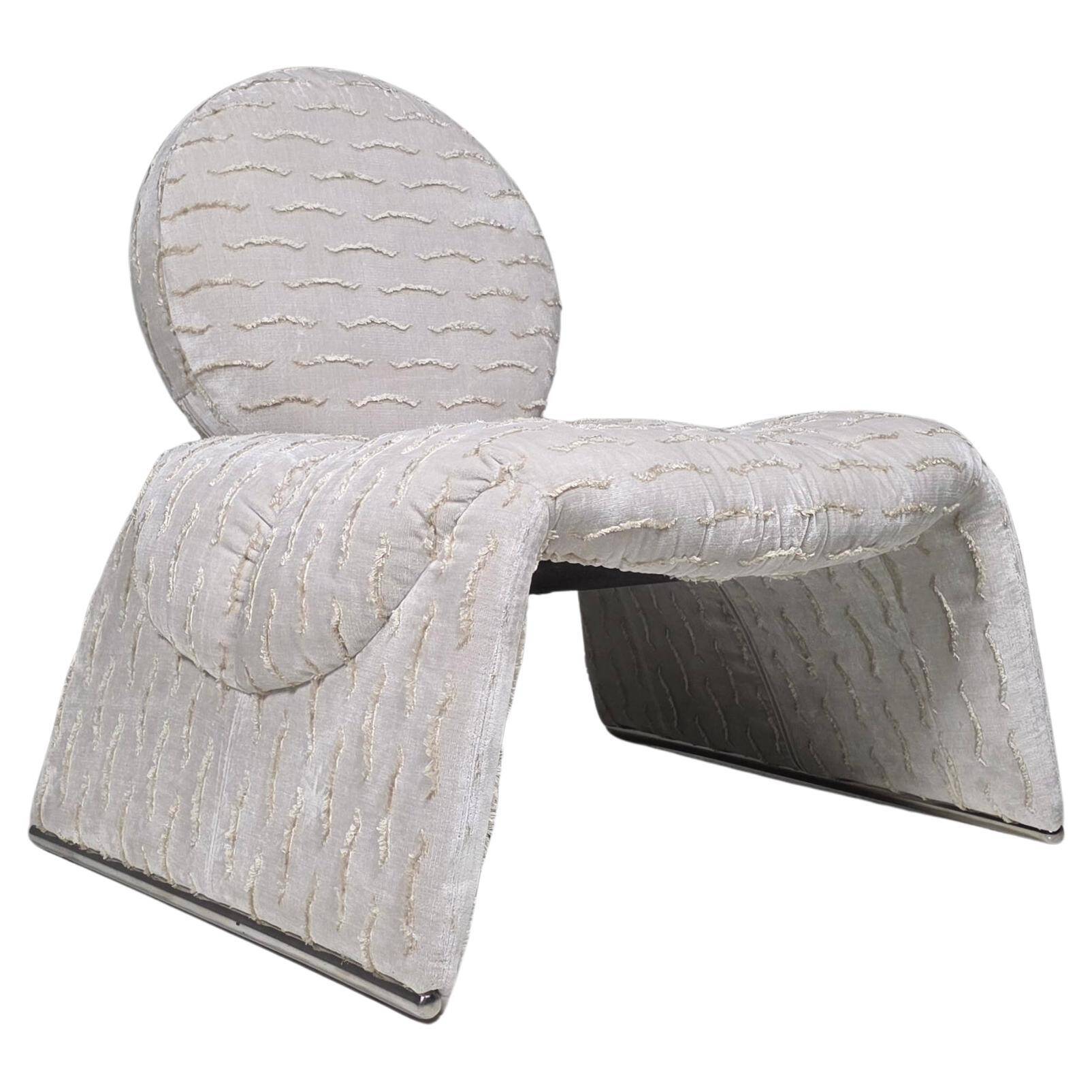 Calypso chaise longue by Vittorio Introini for Saporiti, 1970