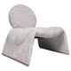 Calypso chaise longue by Vittorio Introini for Saporiti, 1970