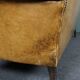 3-seater antique sheepskin sofa full of character