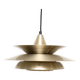 Lampe danoise vintage en laiton, années 1970