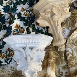 Old plaster wall console