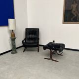 2 "Siesta" armchairs with their ottomans by Ingmar Relling, circa 1970