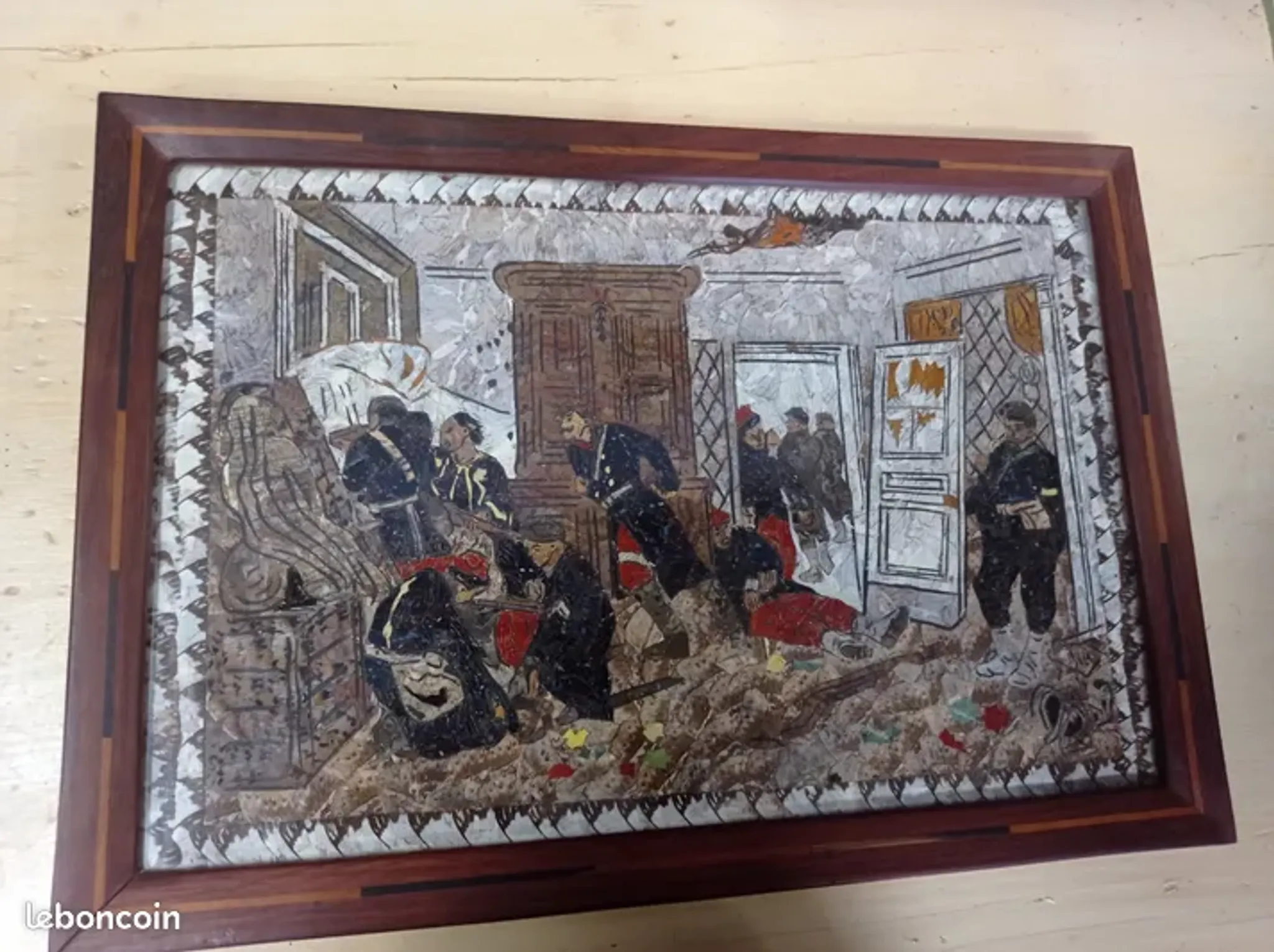 Tableau Dernières Cartouches en ailes de papillons